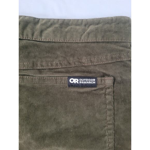 Outdoor Research Women's 4" Method Cord Shorts Size 6 Green Drawstring - Picture 4 of 11
